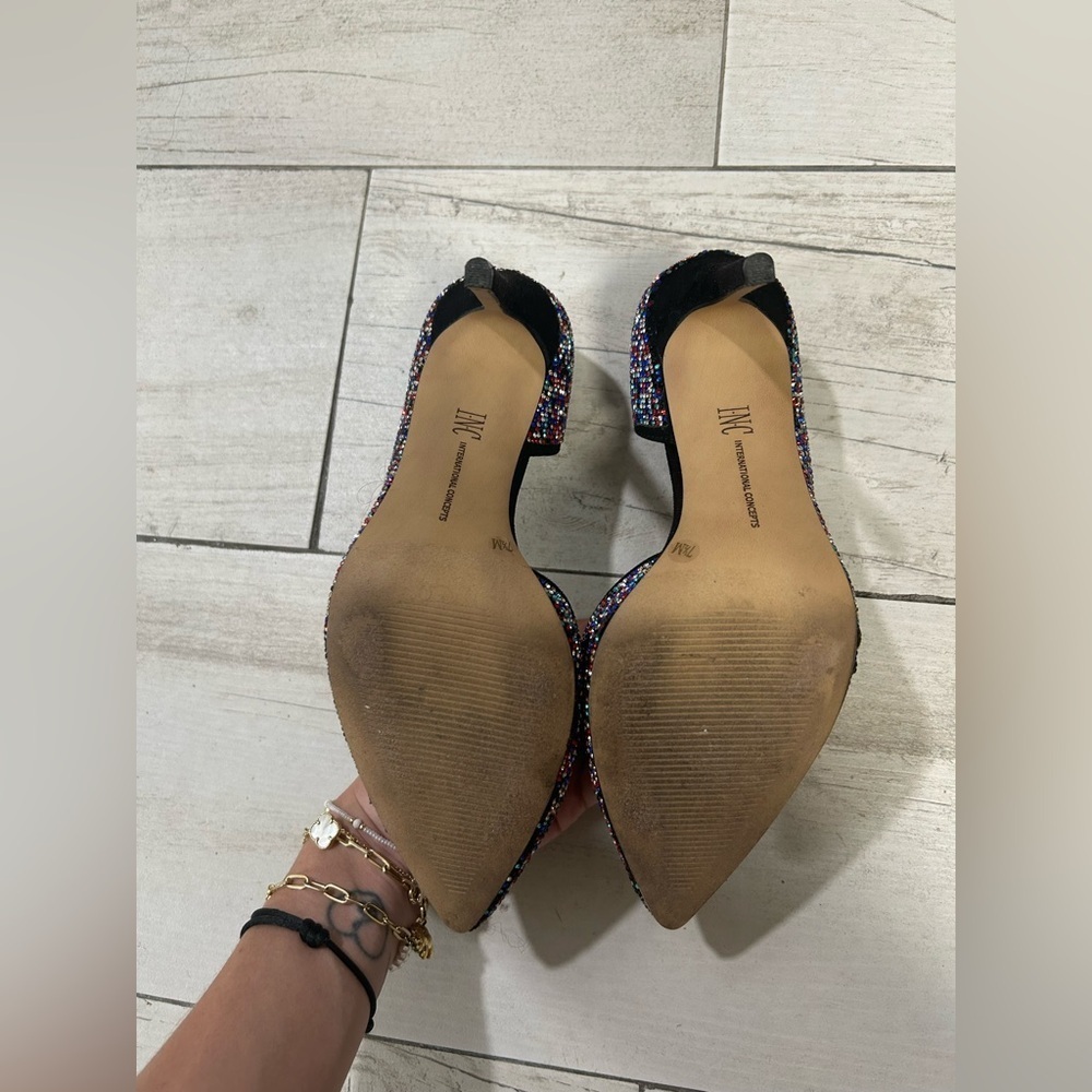 INC Rhinestone Heels - Picture 3 of 3